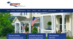 Desktop Screenshot of integrityrentals.com